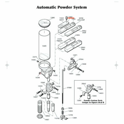Dillon Precision Powder Bar Spacer Plug - Speededge