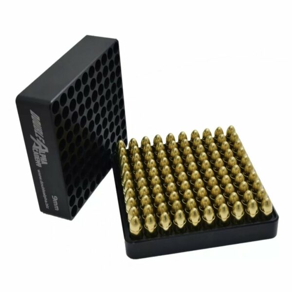 Double Alpha 100 Rounds Handgun Case Gauge 9mm - Speededge