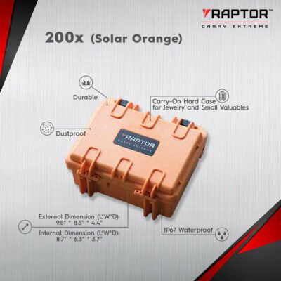 Raptor Extreme 200X Solar Orange - Speededge