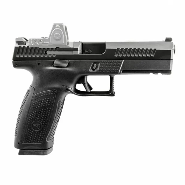 CZ P10F Optic Ready Pistol Cal.9mm Striker-fired, Polymer Frame, Luminescent/Tritiumsights, 19-rd magazine capacity, Black Polycoat finish - Speededge
